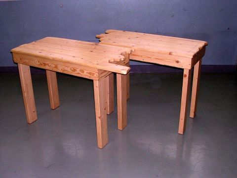 2007-231 テーブル 二分割流木卓